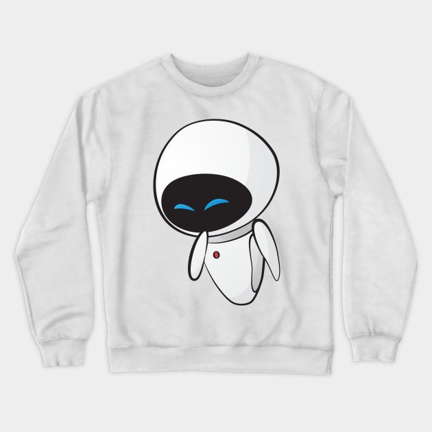 Wall-E EVE Crewneck Sweatshirt by casbuijsman